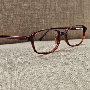 Vintage Rare ROMCO Glasses Frame Brown Eyeglasses Eye Wear 4 1/4 - 5 1/2